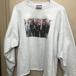 Friday + Saturday Parks and Rec Cropped Sweatshirt